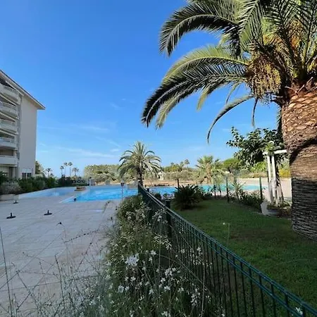 Apartamento Beautiful Juan Les Pins Studio Apt With Pool Access *